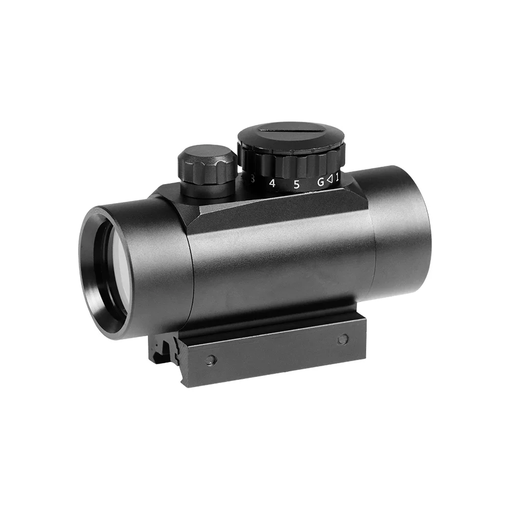 

Red Dot Sight Optics Sight riflescope tactical 1X40 Illuminated Red Green Dot with 11/20mm rail for Hunting