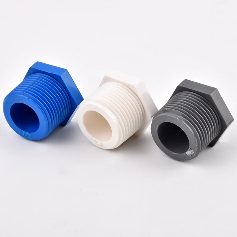 Концевая Заглушка с наружной резьбой из ПВХ заглушка для сада лампы аквариума