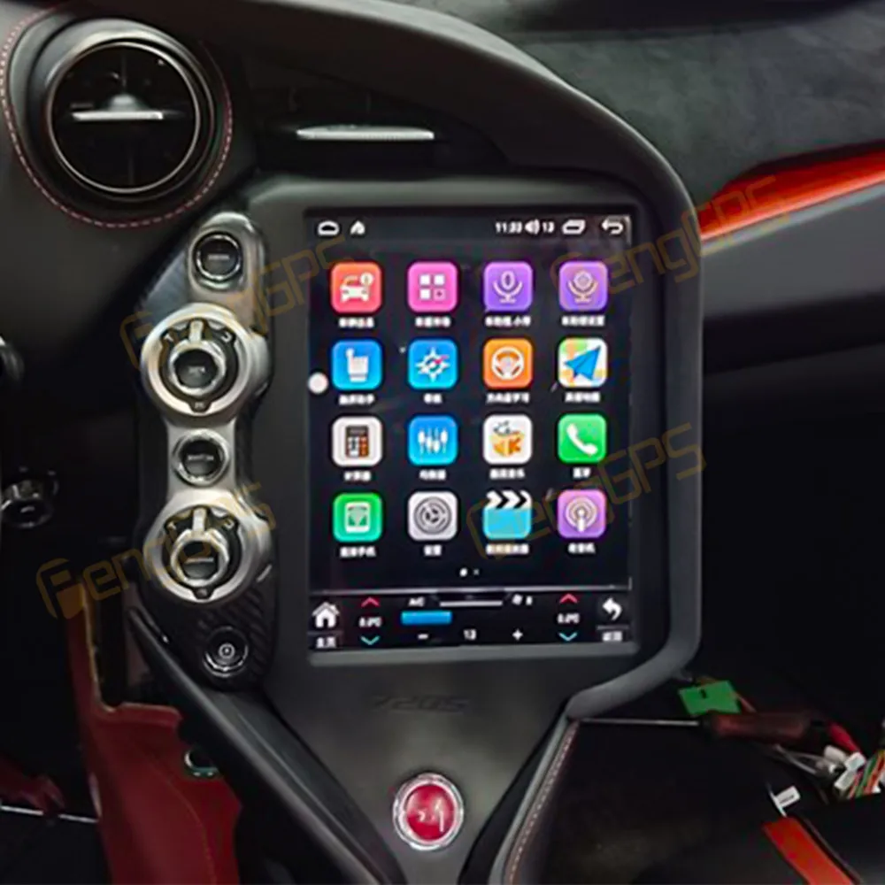 Android 13 экран для McLaren 720S 2017-2021 автомобильный мультимедийный плеер Навигация