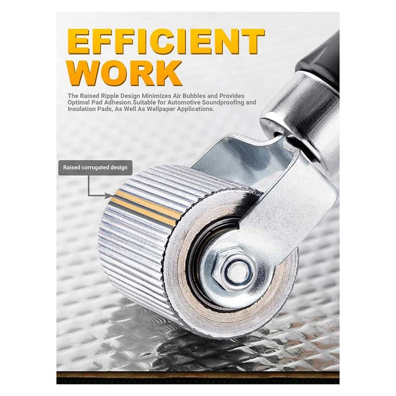 Авто колесный ролик звуковой глушитель 2 шт. термозащитный коврик