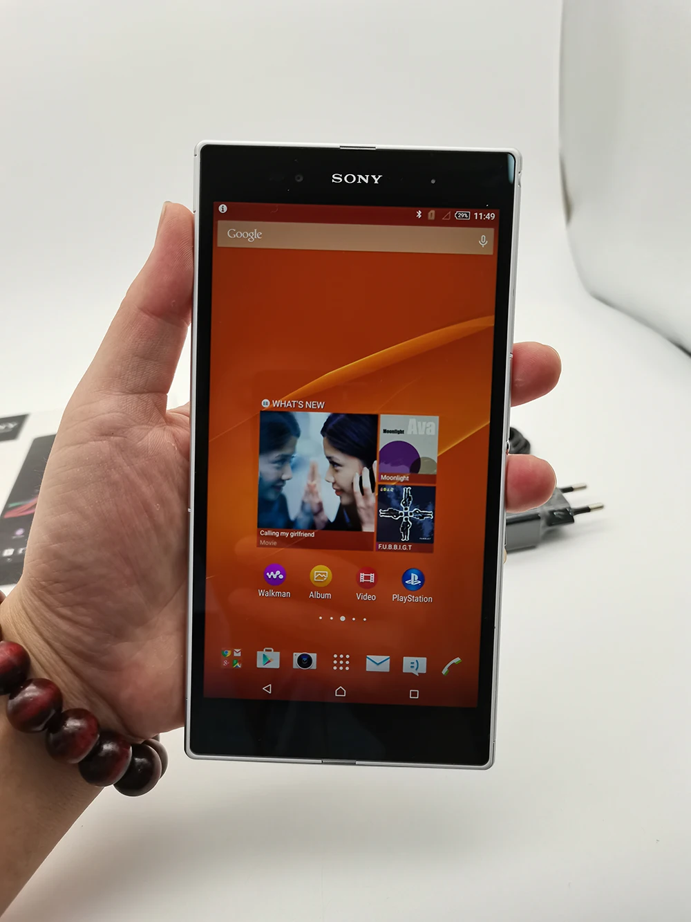 Восстановленный Оригинальный разблокированный сотовый телефон Sony Xperia Z Ultra C6802