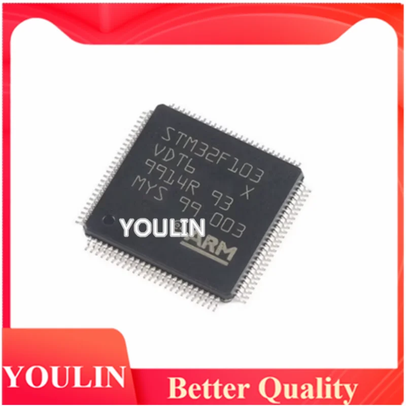 

3 шт. новый оригинальный микроконтроллер STM32F103VDT6 LQFP-100 32-бит/процессор MCU ARM chip
