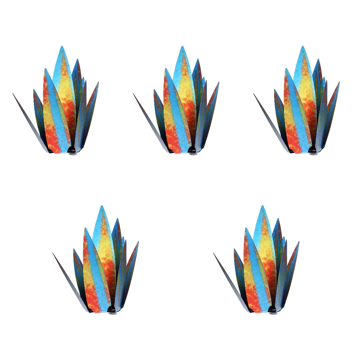 

Agave Metalgardendecor Sculpture Yardoutdoor Artificial Tequila Iron Faux Decoration Home Supply A Figurines Rustic