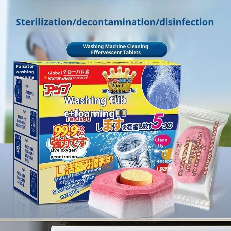 Шипучие таблетки для стиральной машины