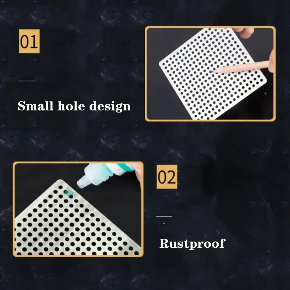 Квадратная дренажная сетка из нержавеющей стали 304 6-15 см