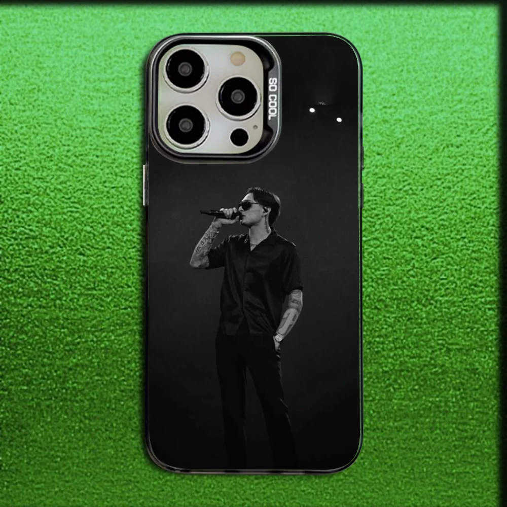 Фото Gervonta P-Peso Pluma Phone Case For iPhone 16,15,14,13,12,11,Mini,Pro,MAX Gray Matte Silicone Black Cover №5