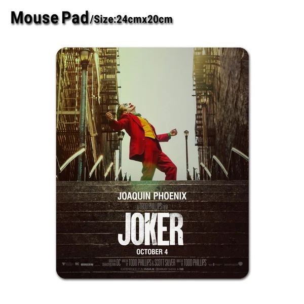 Игровой коврик для мыши Joker 2019 игровой компьютерной с хоакином Фениксом (20 см x 24