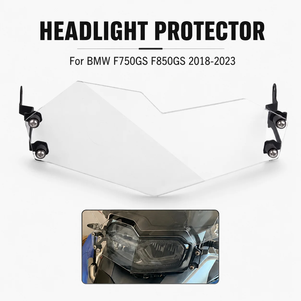 Защитная решетка для фар мотоцикла BMW F750GS F850GS 2018-2023, сетчатый экран для фар, аксессуары (art.: 3920dc8ada99a) - 3920dc8ada99a