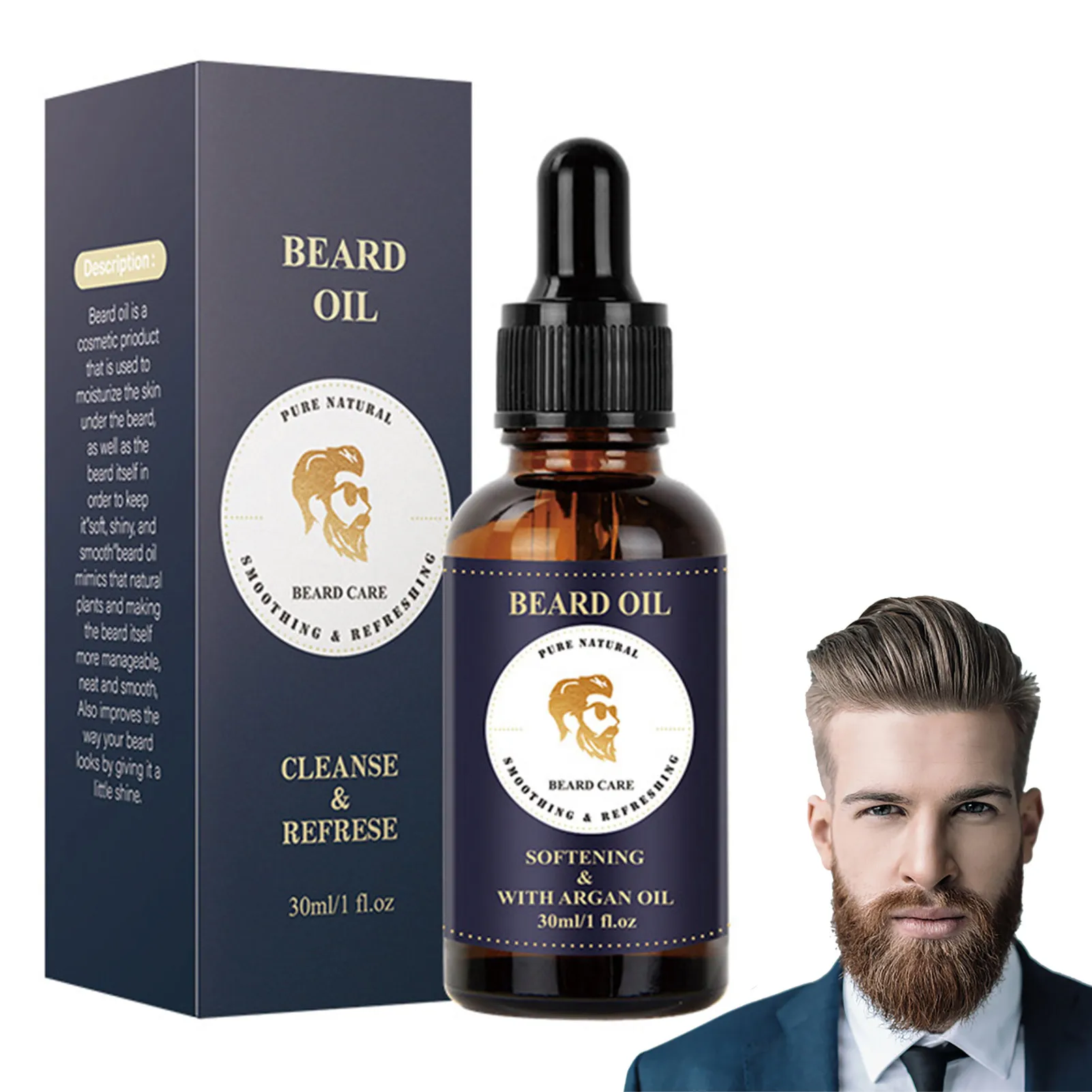 

Beard Oil Beard Oil Conditioner Provide Nourishment Beard Conditioner Enhance Natural Shine Softens Strengthens Beards Mustaches