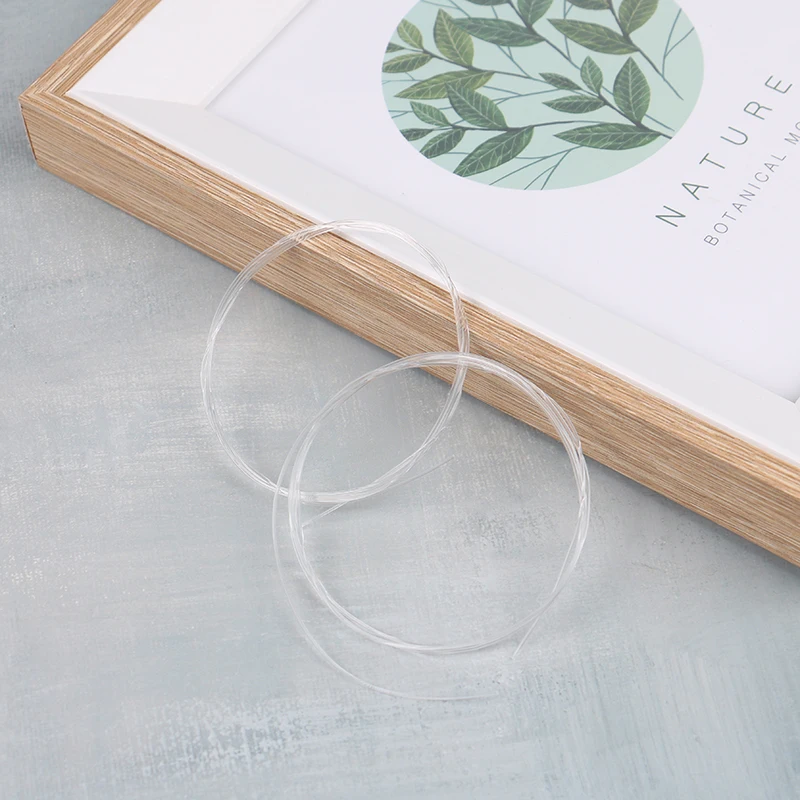 Professional Classical Guitar Guitarra Strings Sliver Plated Copper Wound Clear Nylon Normal High Tension 6 Strings