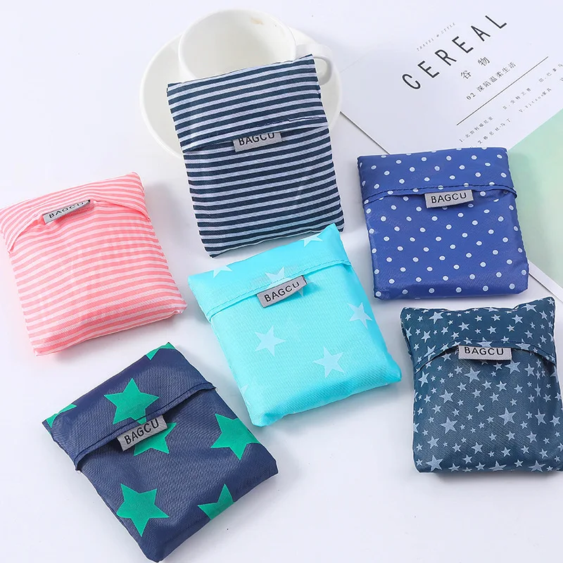 

3pcs Reusable Foldable Shopping Bags Portable Oxford Eco Friendly Storage Bags Large Capacity Waterproof Shopping Bag