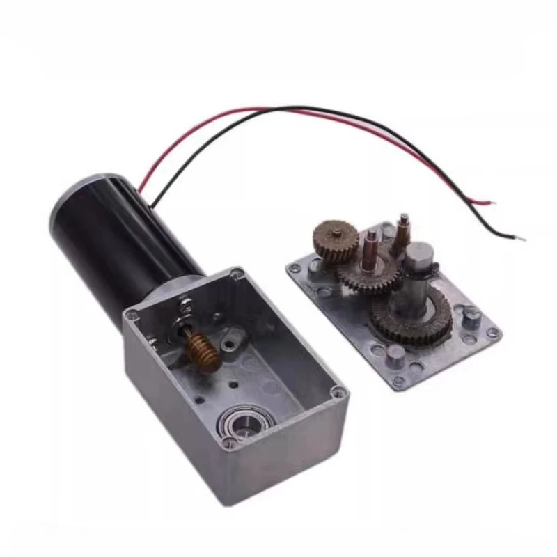 5840-31ZY червячный редукторный двигатель постоянного тока 12 В/24 В 7 об/мин ~ 470