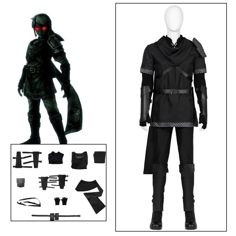 

Game The Legend of Link Zelda Cosplay Costumes Men Anime Character Comic Show Performance Clothes Halloween Carnival Costume