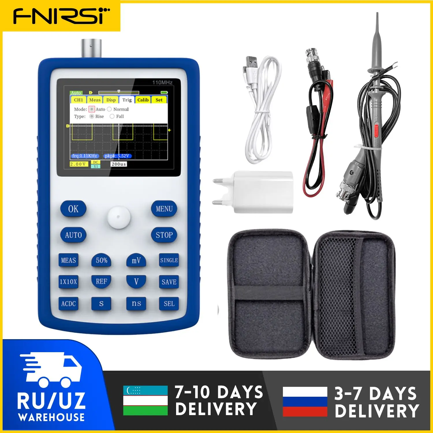 

FNIRSI-1C15 Осциллограф