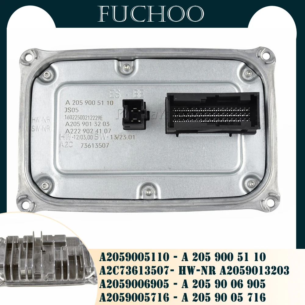 Car Accessories Xenon Headlight Ballast Control Unit For Mercedes Benz C-Class W205 S205 C205 A205 ab 2014-2018 A2059005110