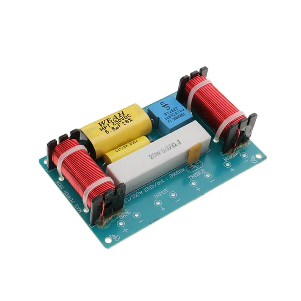 3-ходовой делитель частоты кроссовера бас среднего тона высокочастотный