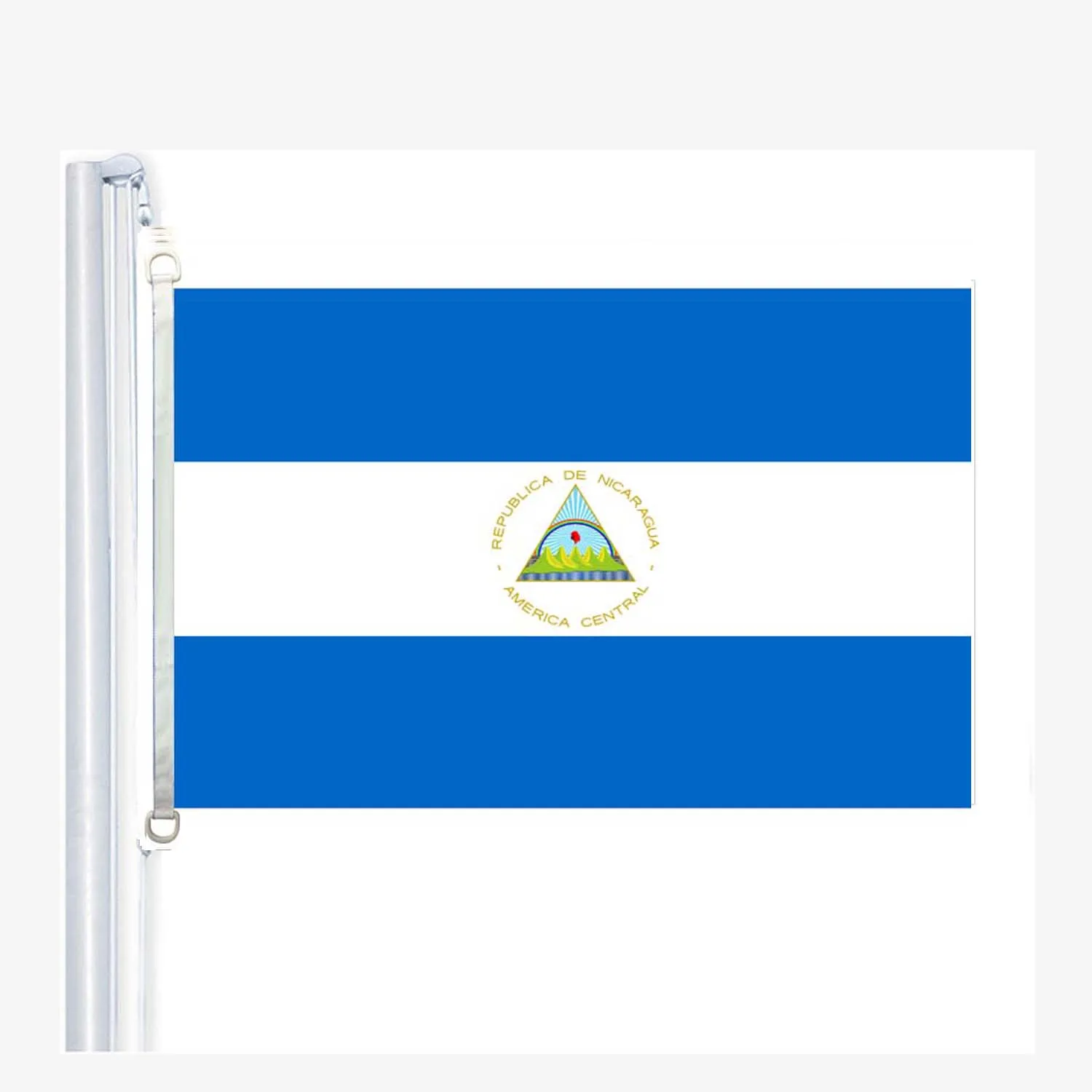 

Nicaragua flag,90*150CM ,100% polyester, banner,Digital Printing