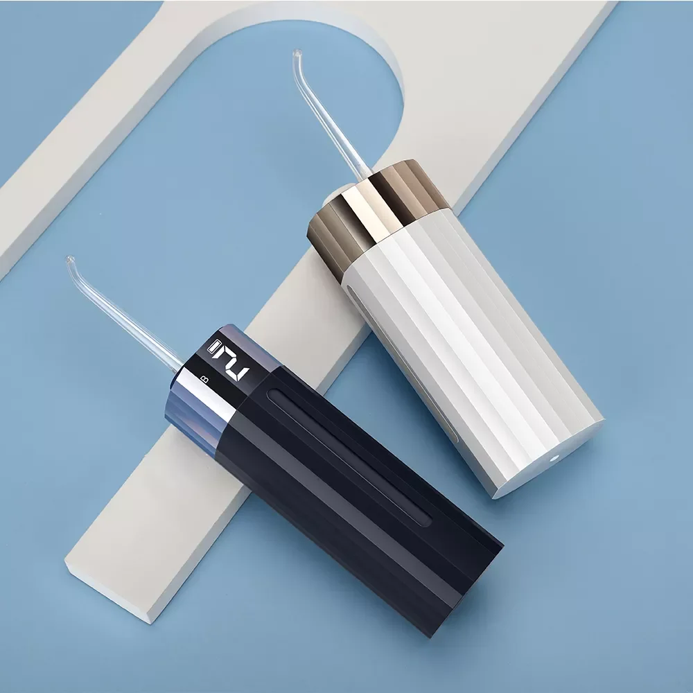 

Irrigator Rechargeable Water Flosser Portable Dental Water Jet Water Tank Teeth Cleaner Girls Men Family Christmas Gift