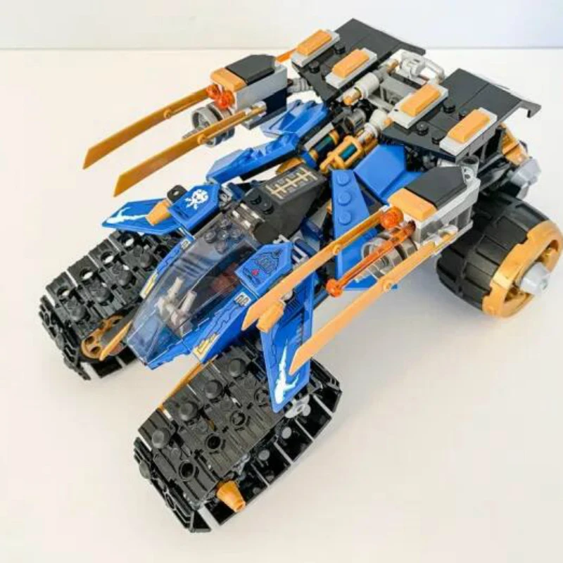 610pcs Thunder Raider Vehicle Robot Model Building Blocks Compatible 71699 Toys For Children