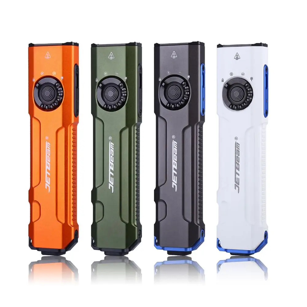 JETBeam E26 3-в-1 Фонарик С SST40 2000 Лм UVC Обнаружение Зеленый Лазер И Аккумулятор Для