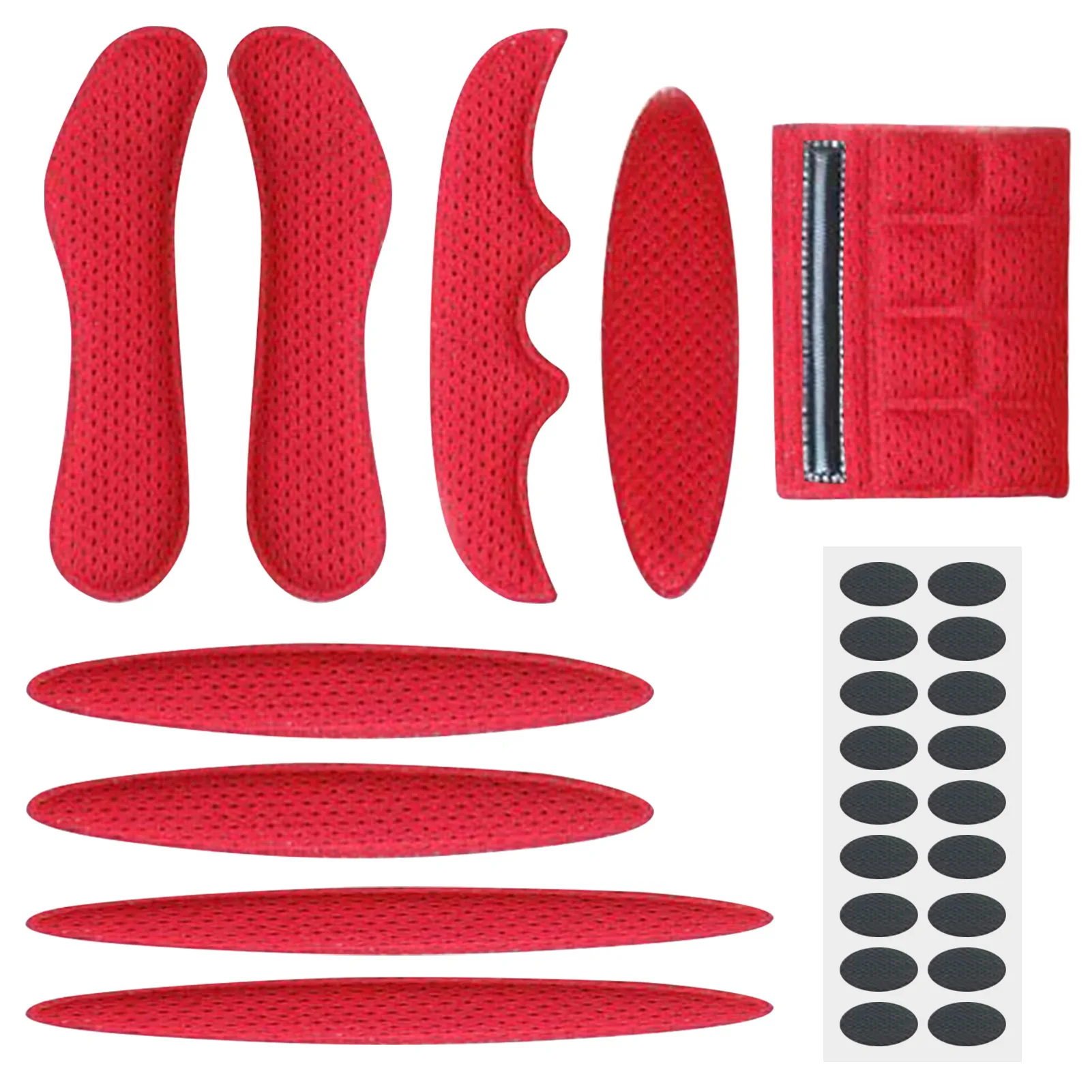 

Helmets Padding Washable Bike Helmets Liner Pads Breathable Helmets Protector Padding Kit For Riding Bicycle Motorcycle Helmets