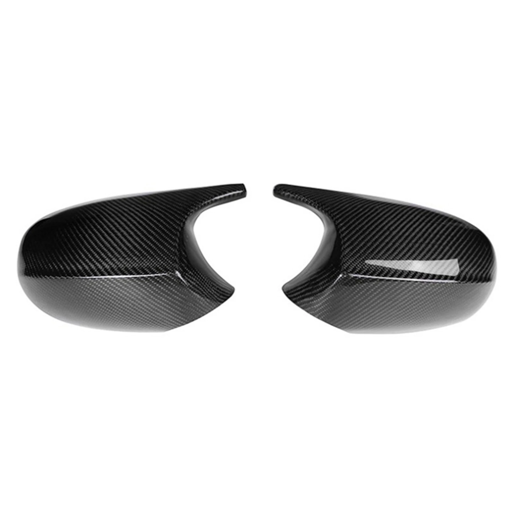 

Carbon Fiber Mirror Cover Car Rearview Mirror Cap Cover for -BMW 1 Series 3 Series E81 E82 E87 E90 E92 2008-2013