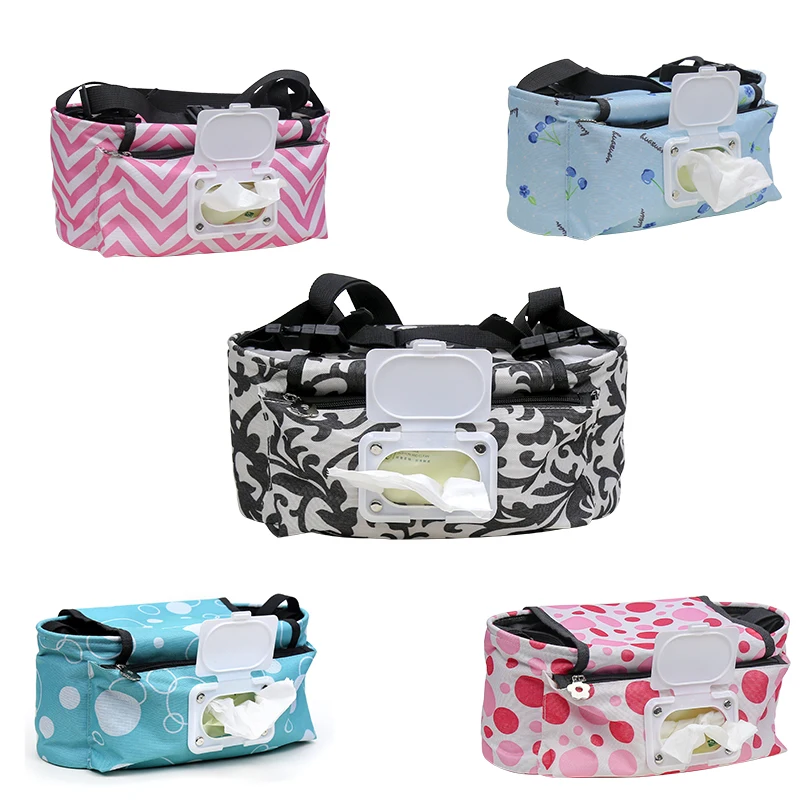

Baby Stroller Accessories Bag Multifunctional Large Capacity Mummy Diaper Organizer Baby Diaper Bag Stroller Pram Hanging Bags