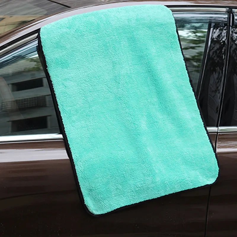 

1200GSM Microfiber Towel Car Wash Premium Thick Plush Car Detailing Wash Cleaning Buffing Cloth Towel Custom Car Drying Towel