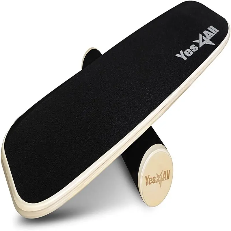 

Balance Board Trainer Wooden with Adjustable Stoppers – 3 Distance Options 11, 16 and 22 in,
