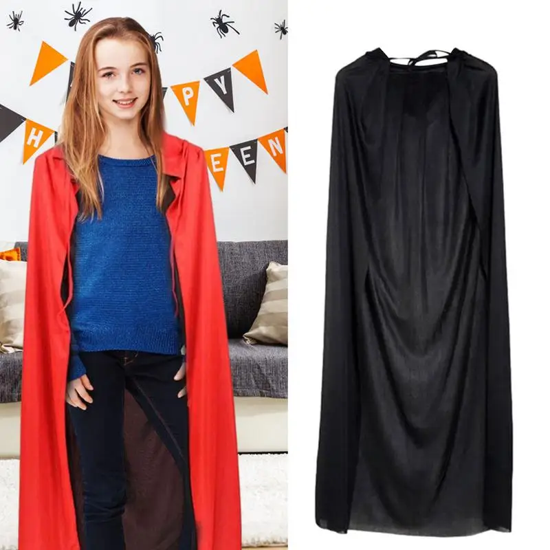 

Halloween Cloak Cape Unisex Red And Black Cape Christmas Halloween Vampire Costumes Accessories For Halloween Magic Party