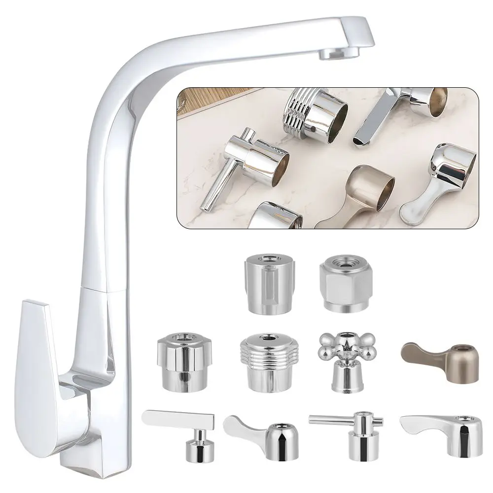 

Bathroom Accessories Faucet Switch Handle Core Handwheel Triangle Valve Dish Basin Handle Small Spout Faucet Handle