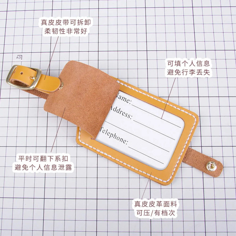 

Travel Hang Tagfor Luggage Bag DIY Handmade 0765