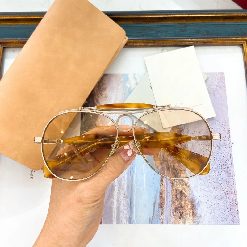 ASPEN солнцезащитные очки женские с большой линзой в оправе пилотные для солнца