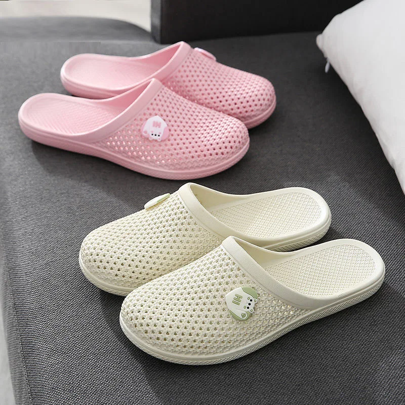 

2022 new Female shoes summer new style sandals and slippers, soft bottom indoor baomao XXL-163