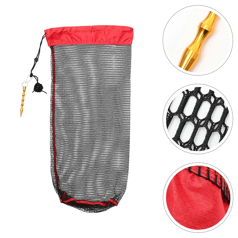 

Portable Fishing Netting Nylon Fish Locating Netting Drawstring Fish Guard Netting Fish Catching Net