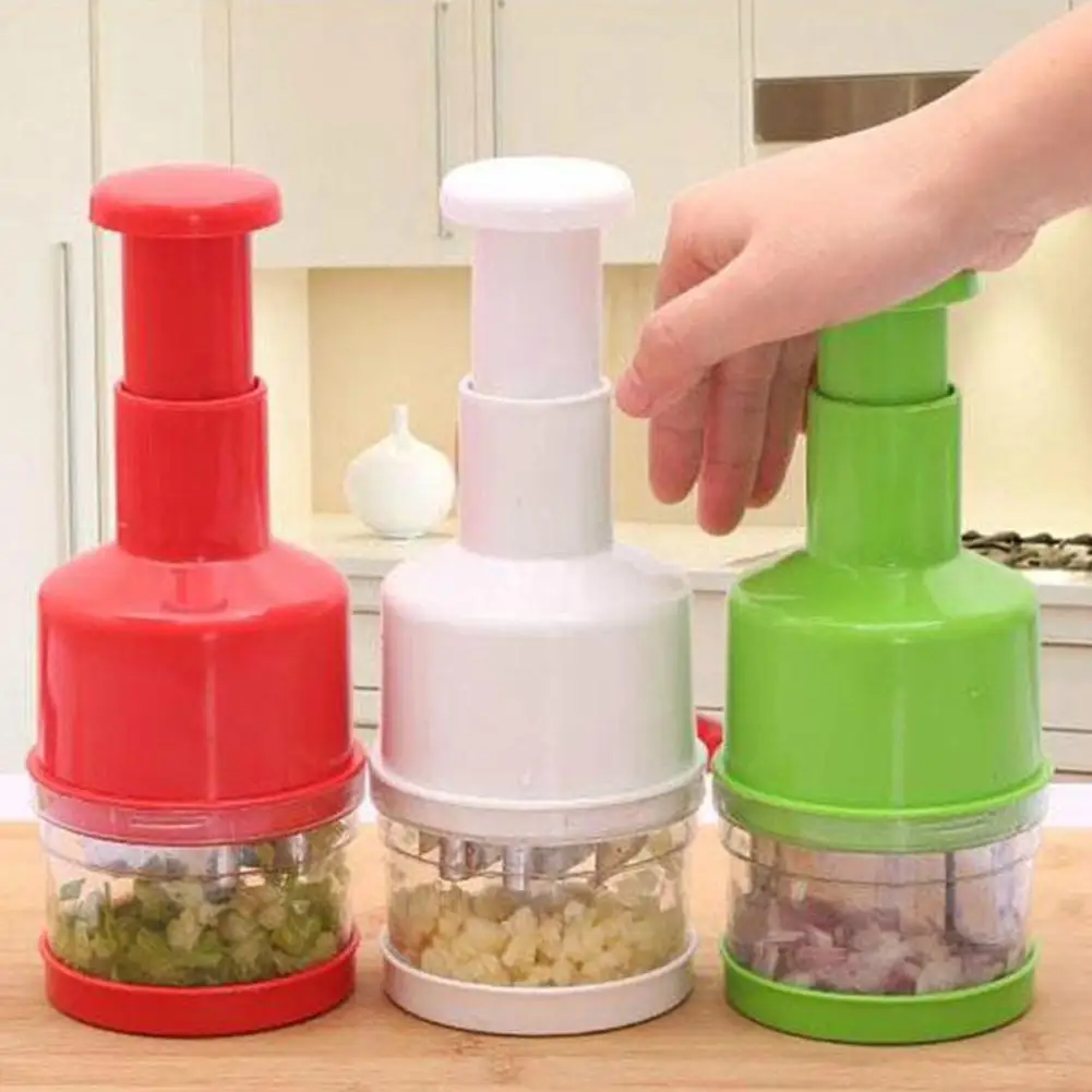 Овощерезка ручной работы из нержавеющей стали измельчитель для нарезки лука и