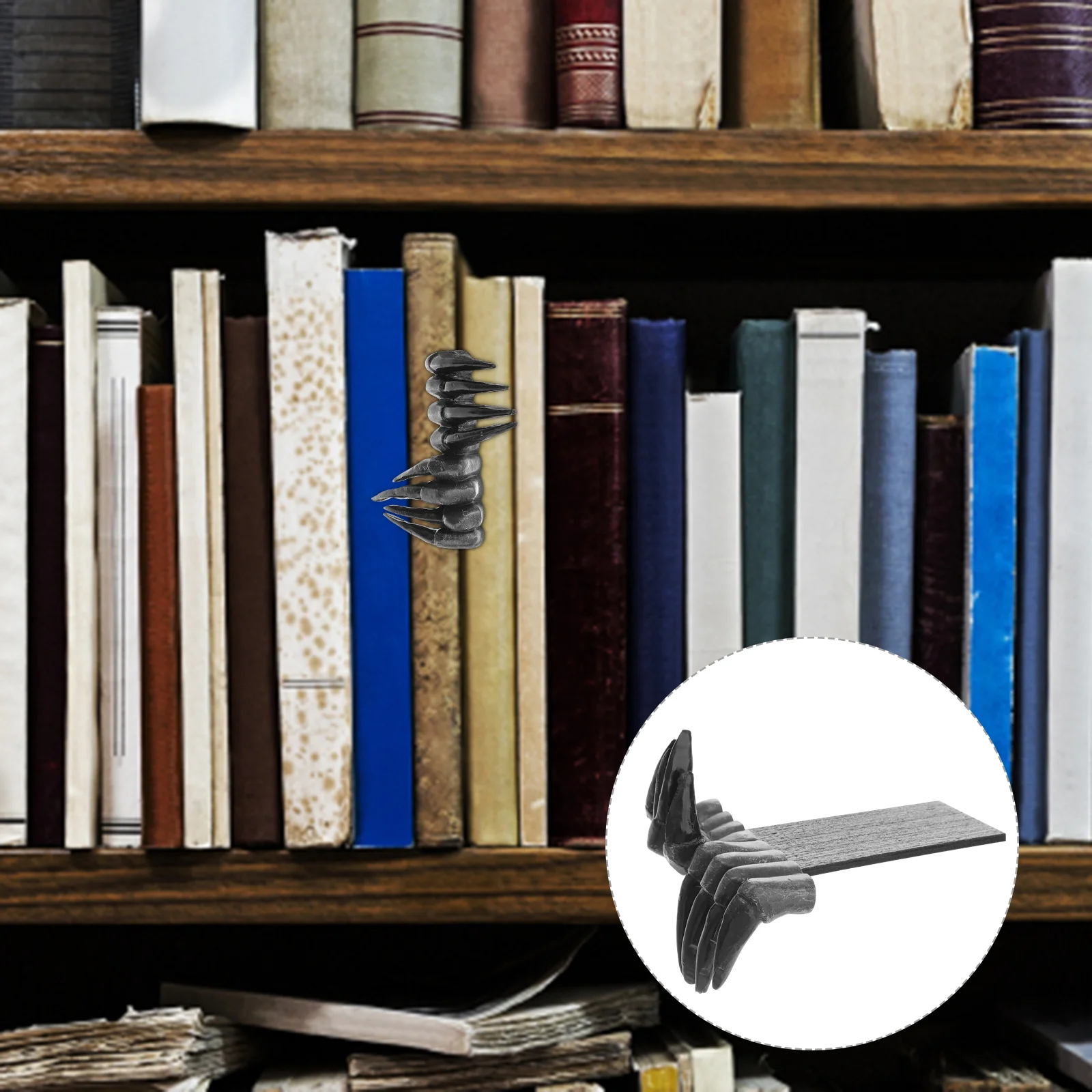 

Закладка «лапа», канцелярские принадлежности, страница для чтения, домашние украшения, растение, прочная декоративная полимерная детская настольная книжная полка