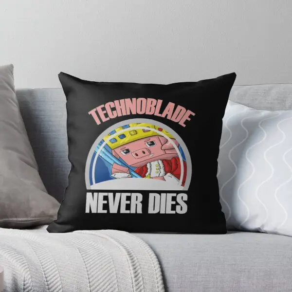 

Technoblade Never Dies Printing Throw Pillow Cover Sofa Wedding Decorative Bed Car Fashion Throw Fashion Pillows not include