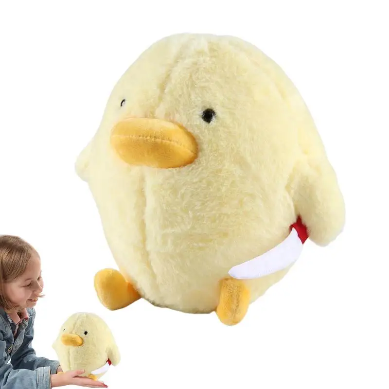 

Stuffed Duck With Cutter 25cm Ultra Soft Stuffed Animal Dolls Cushion Sleeping Plushie Companion For Children's Birthday Gift