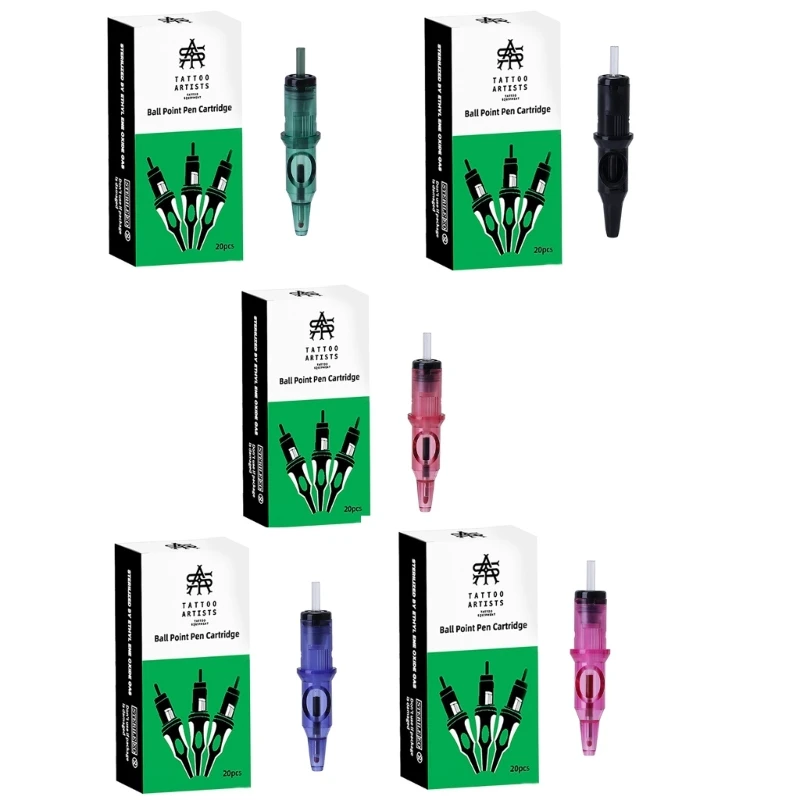 

Наконечники для шариковой ручки, 20 шт., универсальные инструменты для творческих личностей