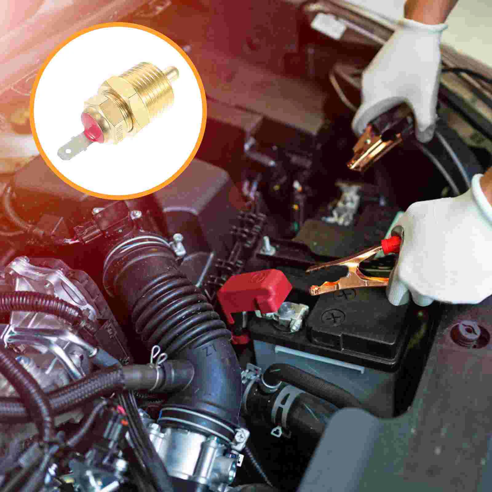 

Radiator Fan Sensor Switch Automotive Electrical Appliances Attic Thermostat Control Temperature Switches