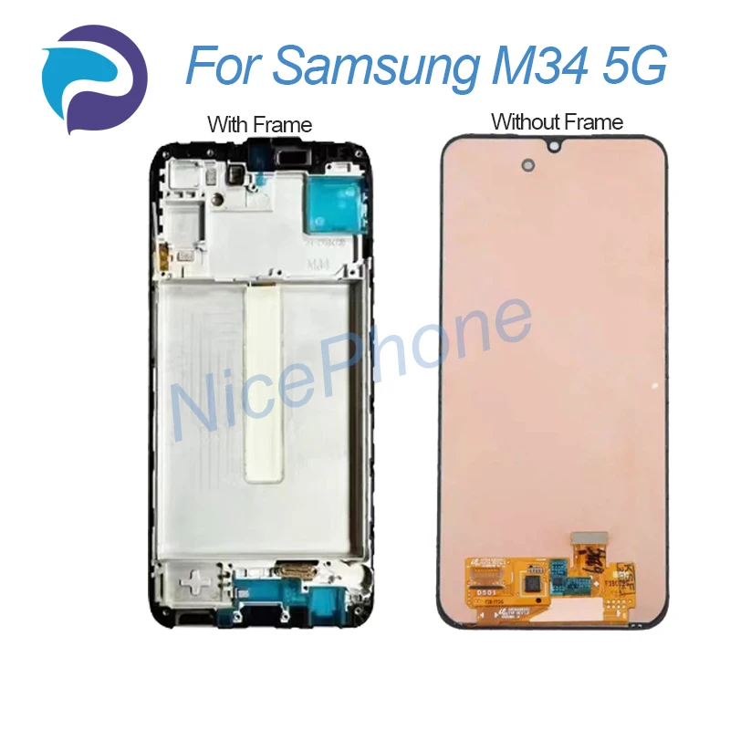 Для Samsung M34 5G ЖК-экран + сенсорный дигитайзер 2340*1080 SM-M346BB1DS M34 5G Экран ЖК-дисплей (art.: 3920c91edee80) - 3920c91edee80