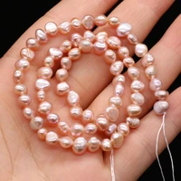 natural pearl horizontal hole double sided light beads for jewelry making diy necklace bracelet accessories charm gift decor36cm