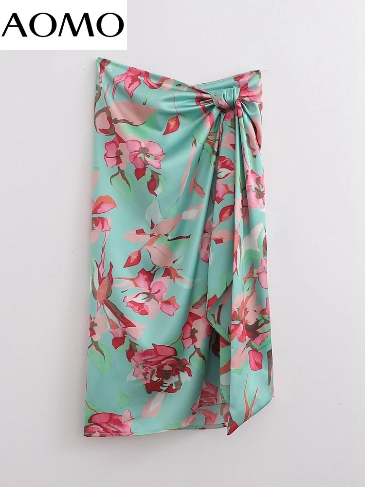 

Женская плиссированная юбка средней длины на молнии, с цветочным принтом