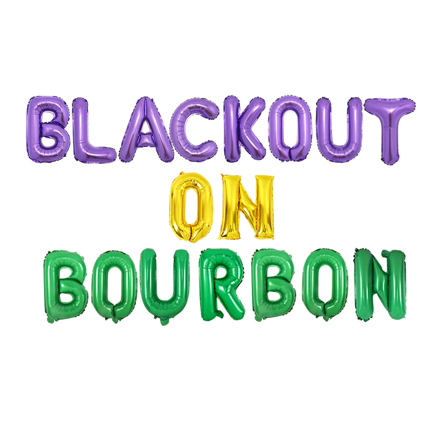 Девичник-розница Mardi вечерние Blackout на шар Bourbon для Carnival