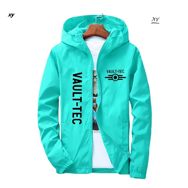 2022Men's Jacket Fashion Spring Autum Casual Streetwear Hoodie Jacket Men Waterproof Clothes Mens Windbreaker Coat Male Outwear