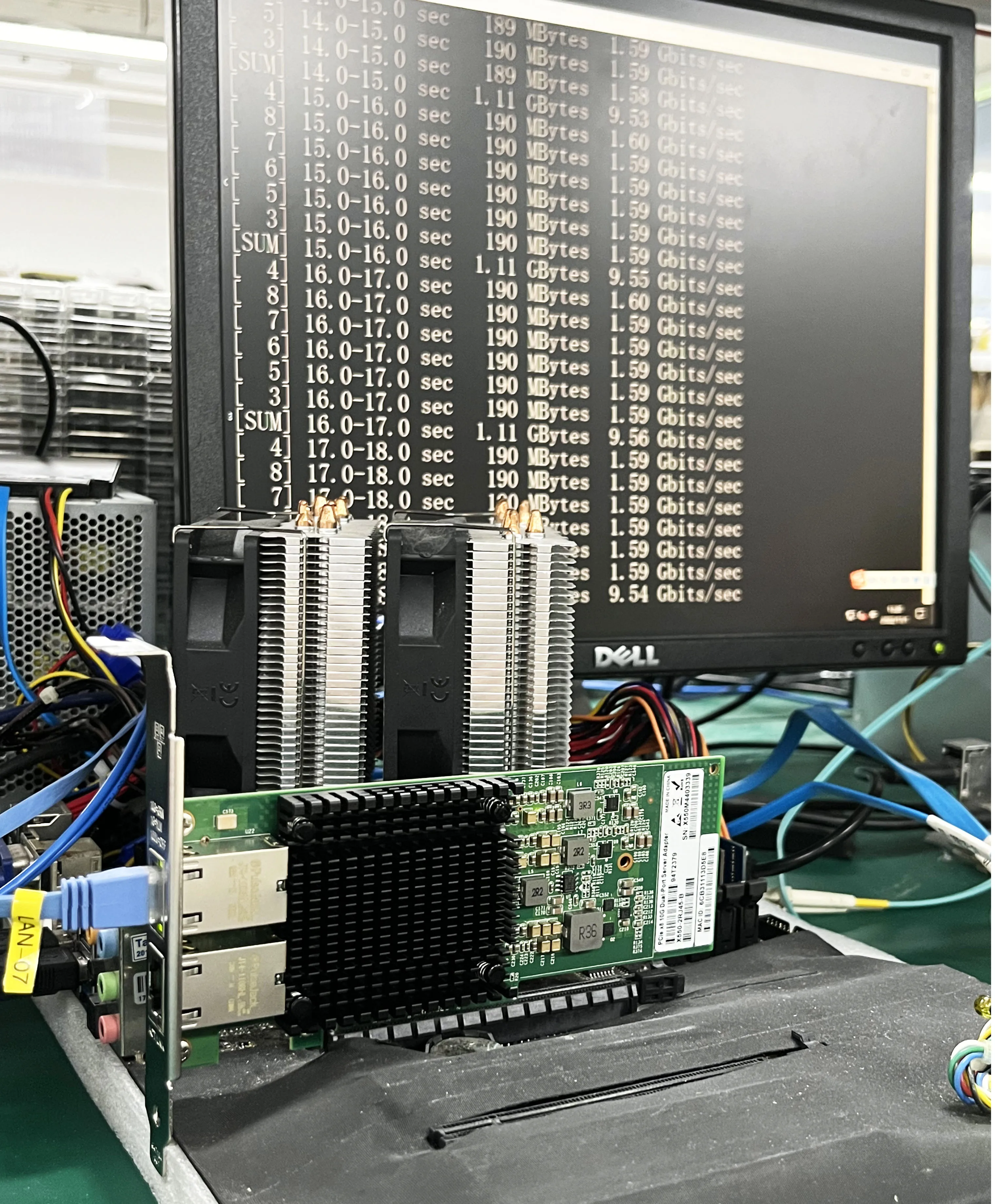 Intel X550-T2 10Gigabit 10GBe 10Gbit Dual Port Server Adapter GbaseT PCIe x8 3.0