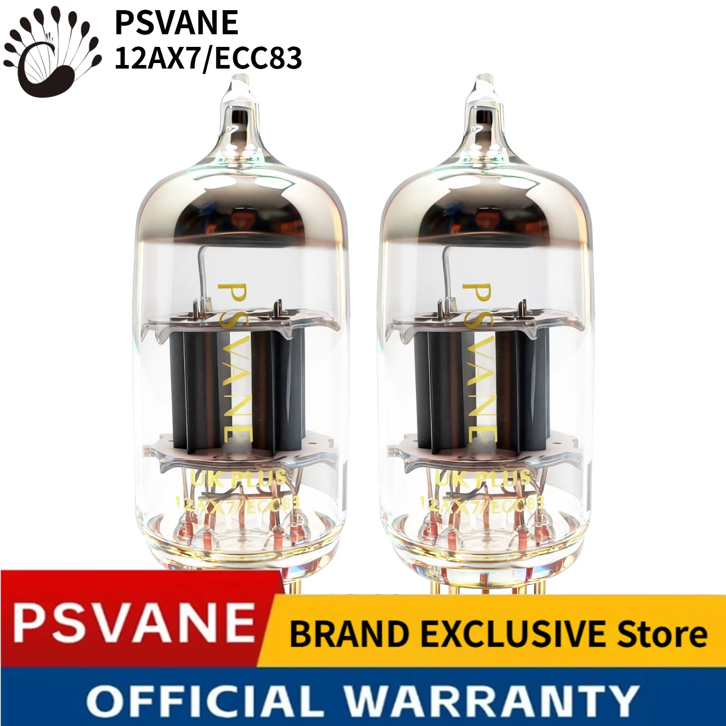 Фото Электронная лампа PSVANE 12AX7/ECC83, Английское производство, Винтажная лампа для усилителя звука, Ретро-стиль №4