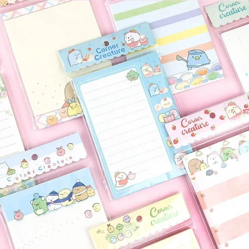 Фото 2025 San-X SUMIKKO GURASHI Квадратный блокнот для записей из бумаги оригами, дневник, записная книжка, канцелярские принадлежности, декоративный подарок на День защиты детей №3