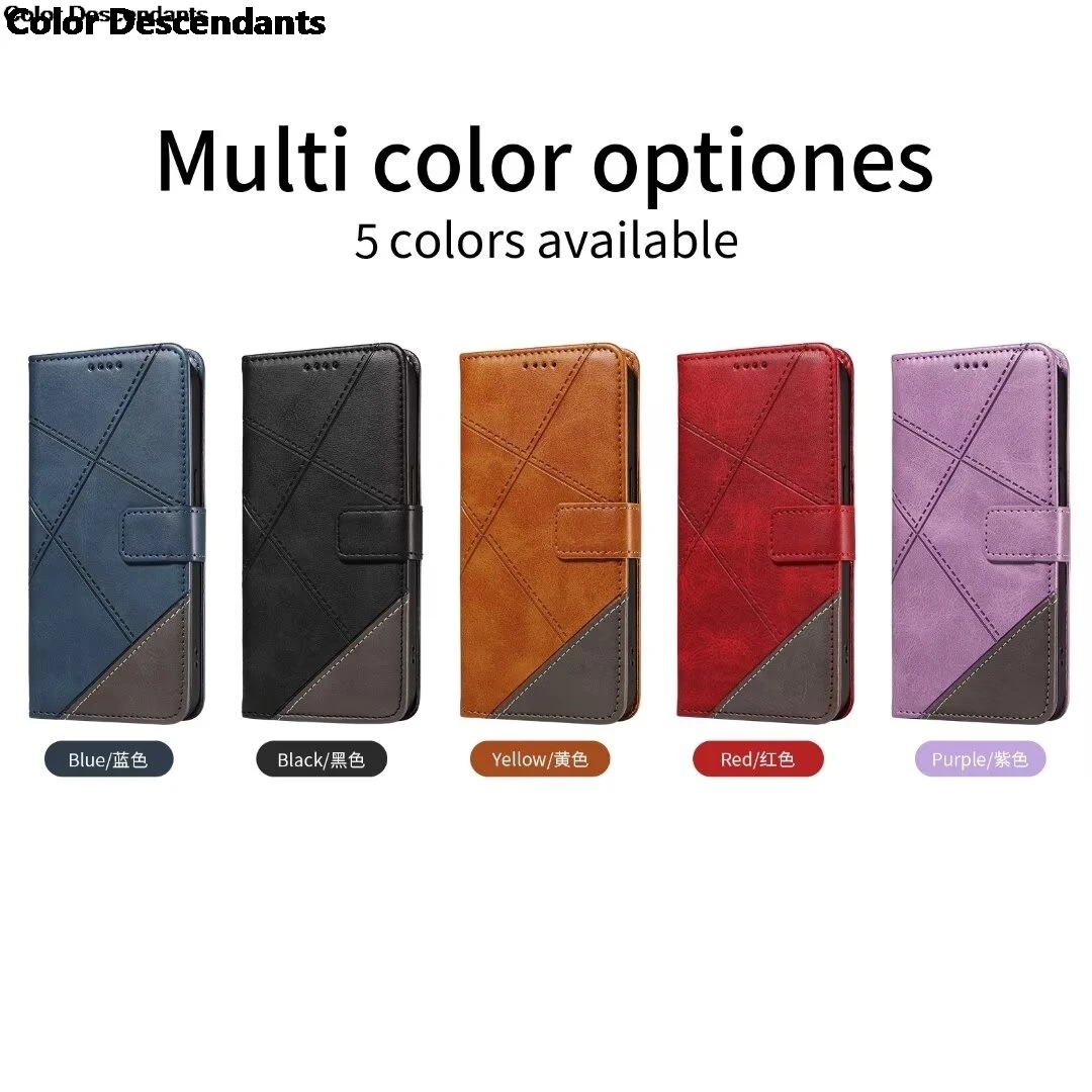 Кожаный чехол-бумажник для iPhone 16 15 Pro 14 Plus 13 11 Max 12 Mini XR X XS 7 8 6 6S магнитный